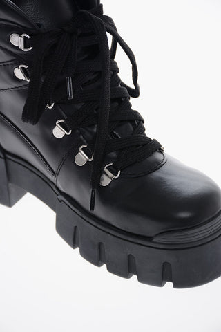 Lace-up MEALIE Leather Booties