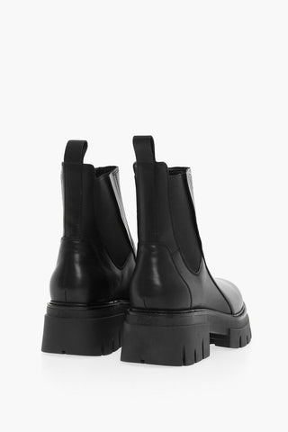 Leather Chelsea LINKS Combat Boots