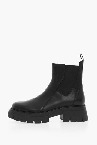 Leather Chelsea LINKS Combat Boots
