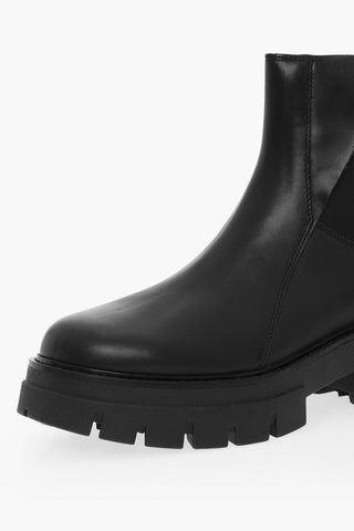 Leather Chelsea LINKS Combat Boots