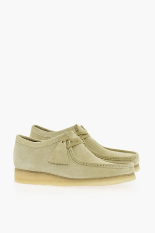 Suede Leather WALLABEE Desert Boos With Rubber Sole