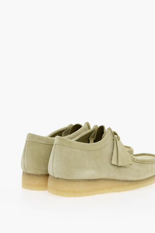 Suede Leather WALLABEE Desert Boos With Rubber Sole