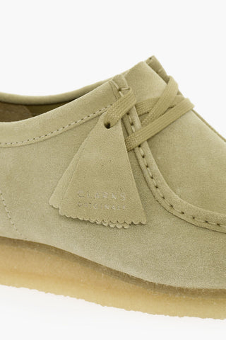 Suede Leather WALLABEE Desert Boos With Rubber Sole