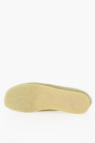 Suede Leather WALLABEE Desert Boos With Rubber Sole