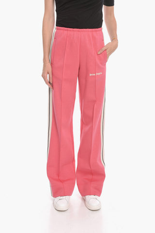 High-waisted Flared Jogger with Contrasting Bands