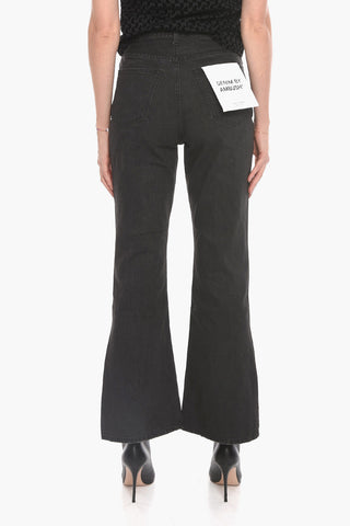 Jeans Boot cut  a Vita Media con Spacchi laterali