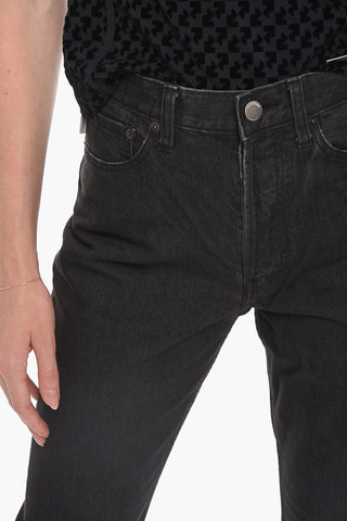 Jeans Boot cut  a Vita Media con Spacchi laterali