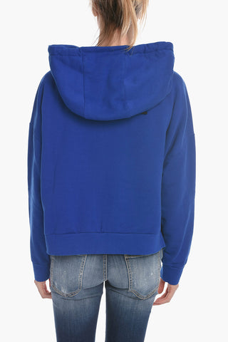 Felpa Hoodie con Tasche con Aletta