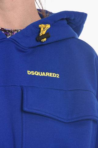 Felpa Hoodie con Tasche con Aletta