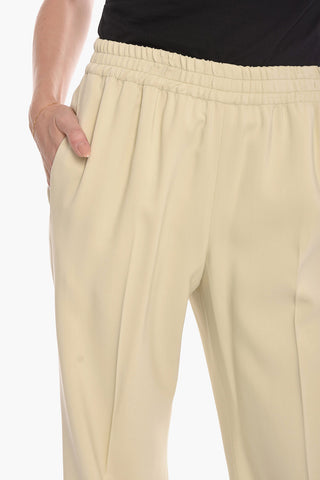 Pantaloni BRITTANY in Viscosa a Gamba Ampia