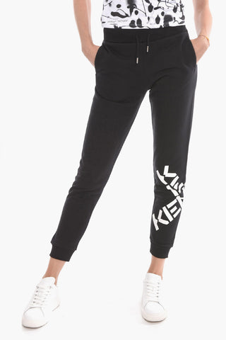 Printed logo Joggers With drawstrings