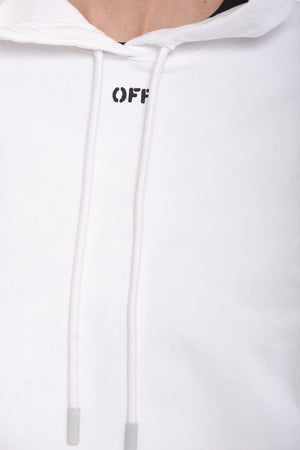 Brushed-Cotton Hoodie with Logo Print