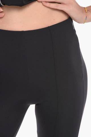 Shorts Biker con Chiusura a Zip Laterale