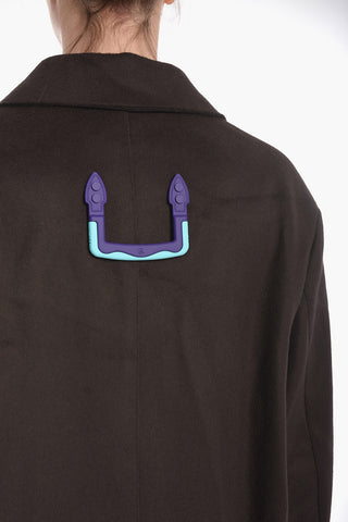 Cappotto Monopetto in Misto Lana vergine
