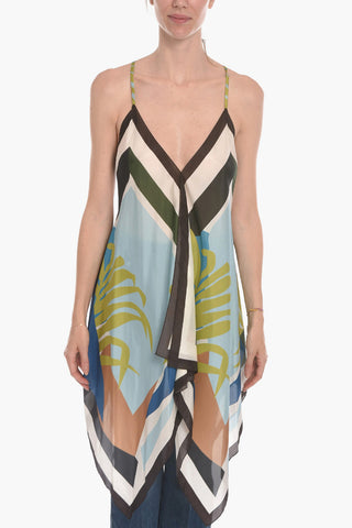 Silk TANZI Asymmetric Top