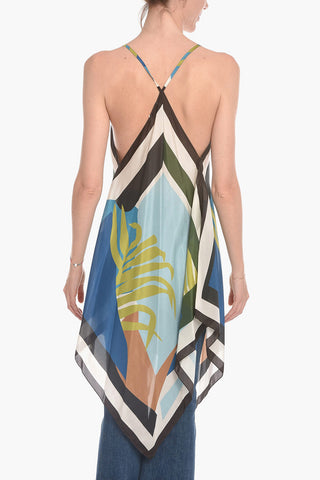 Silk TANZI Asymmetric Top