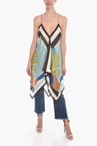 Silk TANZI Asymmetric Top