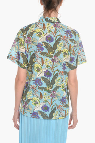 Cotton-poplin BETTE Short-sleeved Shirt