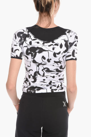 T-shirt Active LIQUID MELT con Dettaglio Mesh