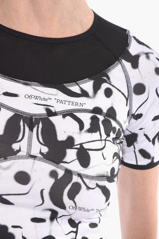 T-shirt Active LIQUID MELT con Dettaglio Mesh