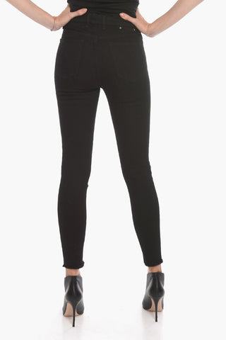 Jeans Skinny DEENA con Applicazione sul Retro 12cm