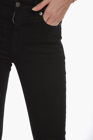 Jeans Skinny DEENA con Applicazione sul Retro 12cm