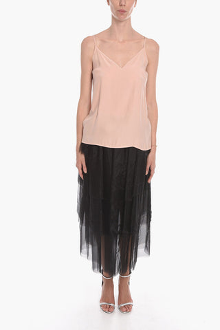 Silk TONYA V-neck Top
