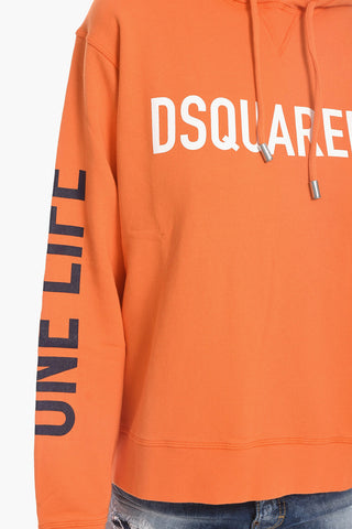 ONE PLANET ONA LIFE Hoodie Sweatshirt with Lettering