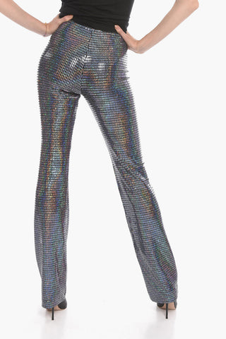 High-waisted MIRROR PARTY Trousers