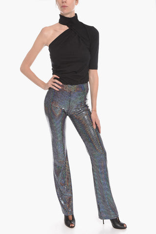 High-waisted MIRROR PARTY Trousers