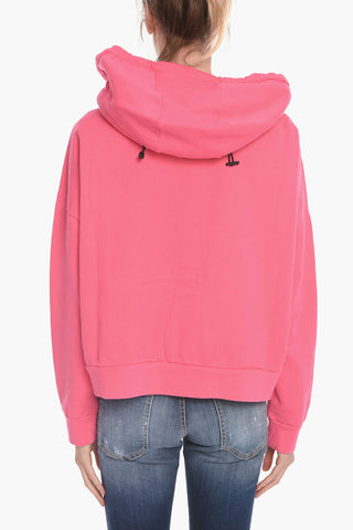 Hoodie Sweatshirt with Flap Pockets