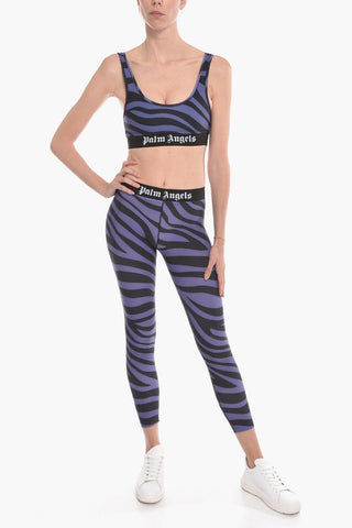 Reggiseno sportivo Zebrato con Banda Logata