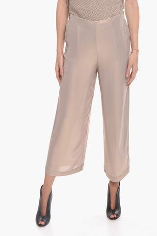 Pantaloni Flare PAGE in Lurex