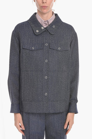 BOXY Utility Shirt with Loose-fit