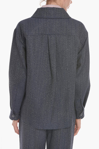 BOXY Utility Shirt with Loose-fit