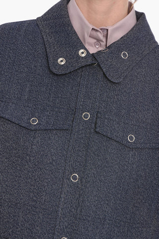 BOXY Utility Shirt with Loose-fit
