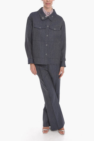 BOXY Utility Shirt with Loose-fit
