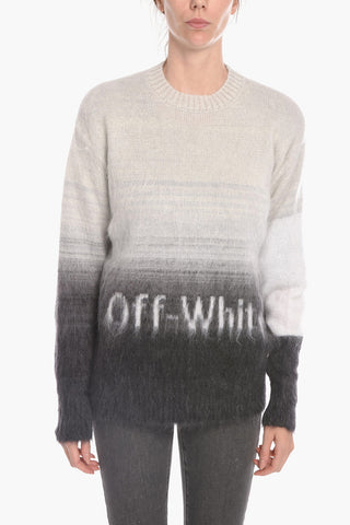 Mohair-blend HELVETICA Crewneck Sweater