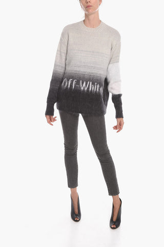 Mohair-blend HELVETICA Crewneck Sweater