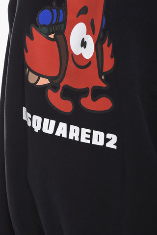 Felpa Oversized con Stampa Grafica