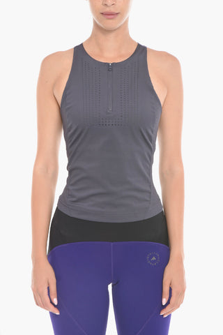 ADIDAS Canotta Waistcoat con Mezza Zip