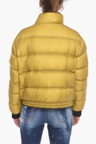 Worn-Effect Puffer ICEBERG with Knit Cuffs