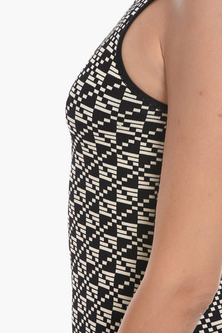 KIM Sleeveless Dress with Rhinestone Application