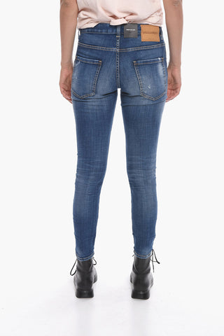 Dark Wash SKINNY FIT Denims with Belt Loops 14cm
