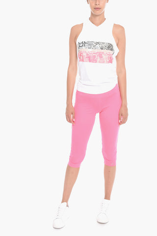 ADIDAS Pinocchietto Leggings with Logo Print