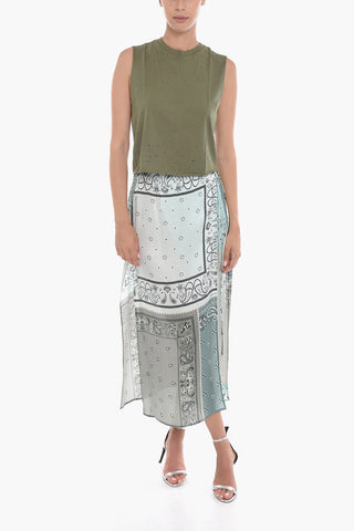 Tank Top Cropped Fit SHOTGUN Effetto Vissuto