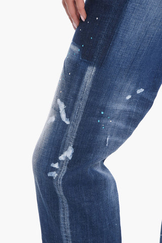 TWINPHONY Sketch Effect BOSTON FIT Denims 18cm