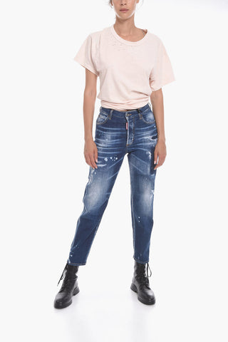 TWINPHONY Sketch Effect BOSTON FIT Denims 18cm