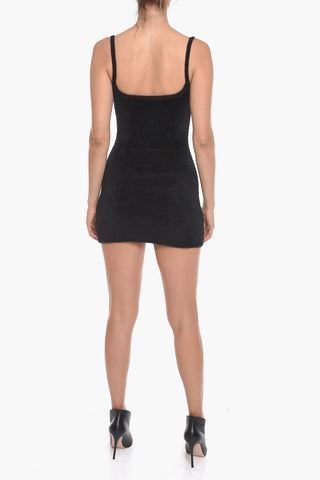 SEASONAL Wool-blend TOUCH CAREFULLY  Dress with Straps