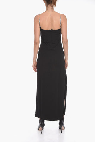 Midi CHAIN Dress with Side Slit